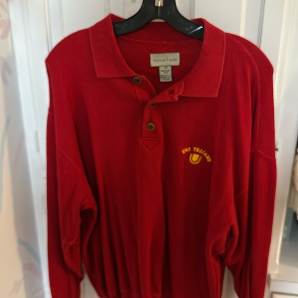 Cutter & Buck, Usc vintage sweater, 90’s. USC Trojans, sz Large, made in the USA